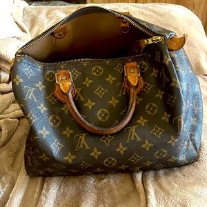 Authentic Louis Vuitton brown purse